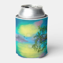 Paisagem de Montanha de Aquarela