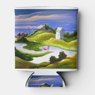Porta-lata Paisagem de Thomas Hart Benton Chilmark