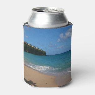 Porta-lata Paisagem tropical de férias na praia do santo Lú