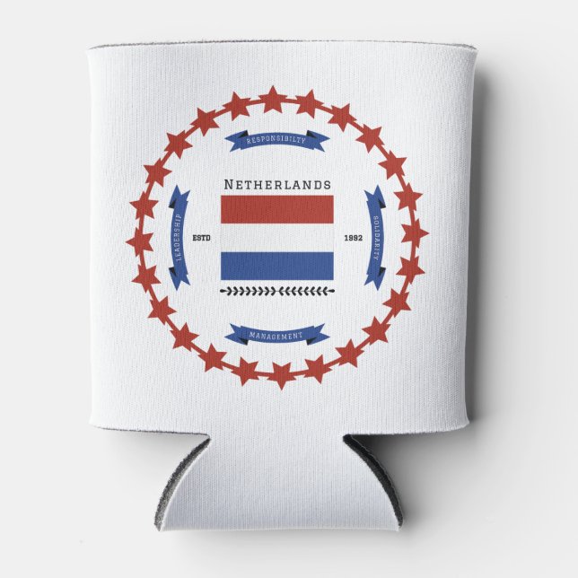 Porta-lata Países Baixos (Frente)