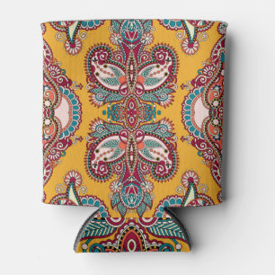 Porta-lata Paisley Floral Ornamental: Bandanna Tradicional
