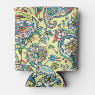Porta-lata Paisley Oriental - Padrão Tradicional Sem Costura