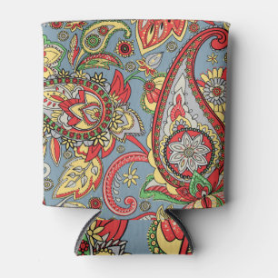 Porta-lata Paisley Perfection: Padrão Vintage Oriental