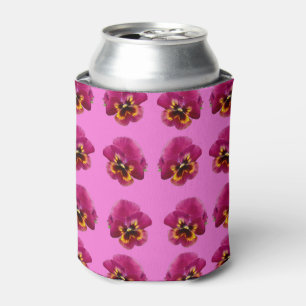 Porta-lata Paixão Pansy Rosa,