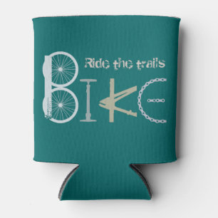 Porta-lata Palavras de bicicleta Grafite de peças de arte gr