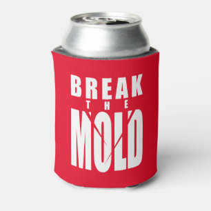 Porta-lata Palavras Motivacionais - Quebre O molde
