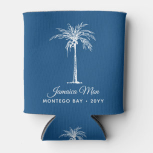 Porta-lata Palmeira Tropical Personalizada
