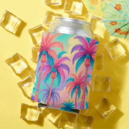 Porta-lata Palmeiras coloridas