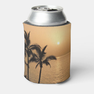 Porta-lata Palmeiras e Sunset Romântico