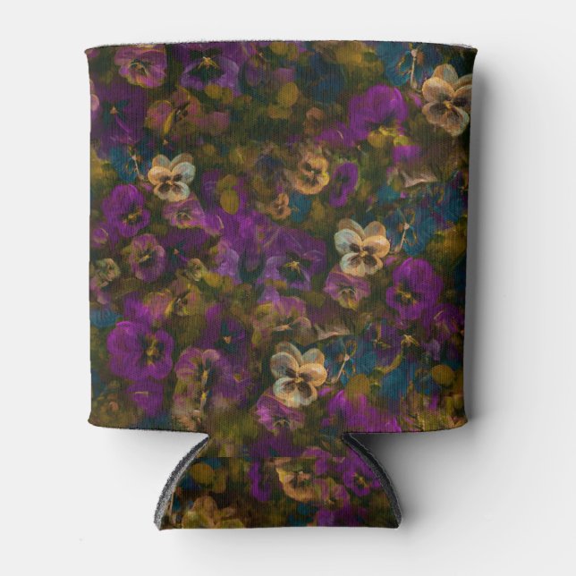 Porta-lata Pansies [gold edition] by Jason Street (Frente)