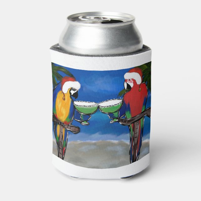 Porta-lata Papagaio Papai Noel (Can Back)