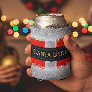 Porta-lata Papais noeis Beer Christmas em julho pode resfriar