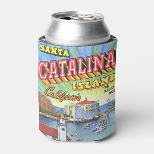 Porta-lata Papais noeis Catalina Can Cooler (Can Front)