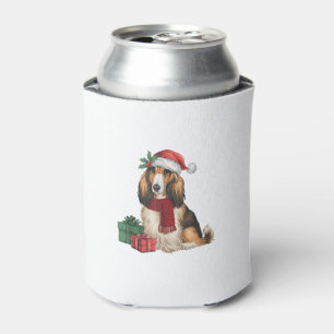 Porta-lata Papais noeis de Natal de Festas de Cão Afegão D