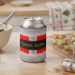 Porta-lata Papais noeis de Natal engraçados Soda pode resfria