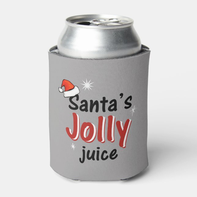 Porta-lata Papais noeis Jolly Juice Christmas Beer (Can Front)