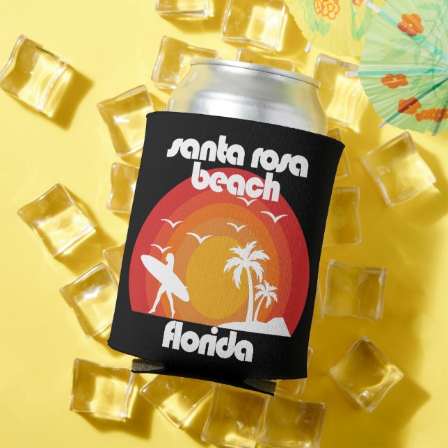 Porta-lata Papais noeis Rosa Beach, Florida (Verão in situ)