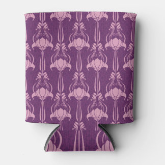 Porta-lata Papel de parede flexível - Design violeta rosa