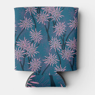 Porta-lata Papel de parede: marinho asiático azul, rosa.