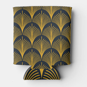 Porta-lata Papel de parede Neon Orange Peacock.