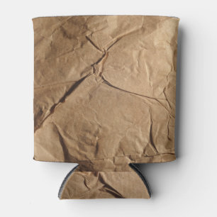 Porta-lata Papel de reciclado: Textura Ecológica.