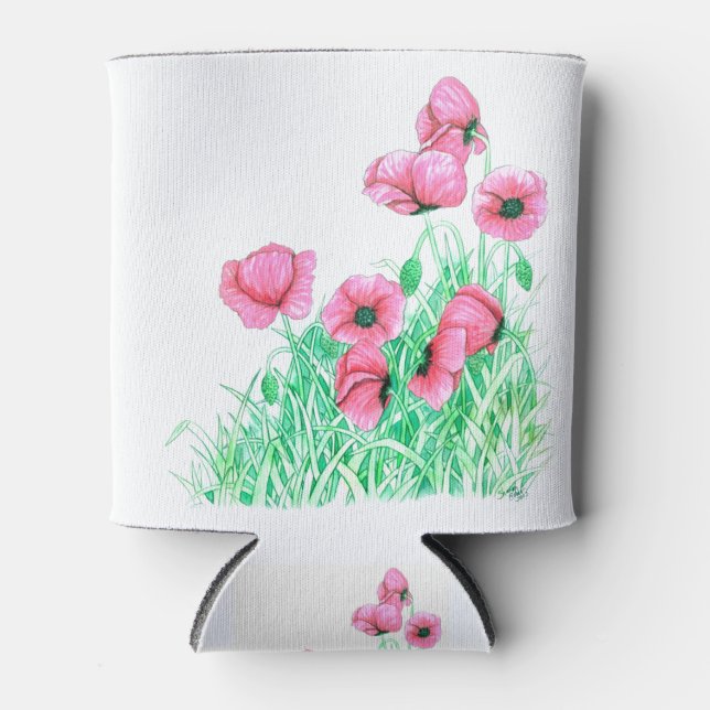 Porta-lata papoila (Frente)