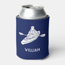 Para Kayakers Personalizados Marinho Blue Kayak