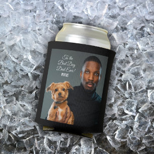 Porta-lata Para o melhor Pai de cães alguma vez personalizado