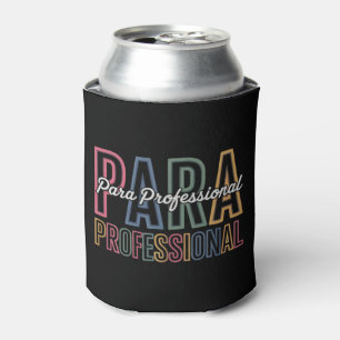 Porta-lata Para Profissional Paraeducador Primeiro Dia de Vol