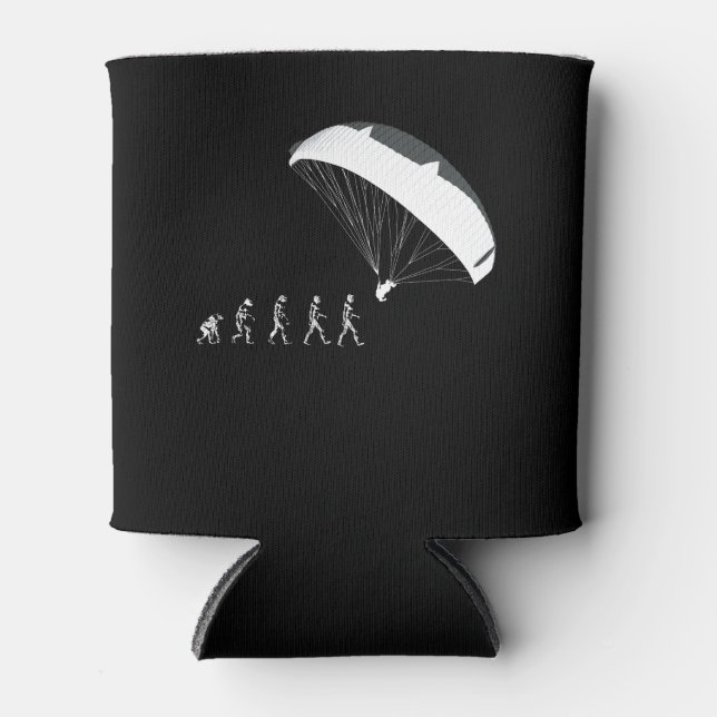 Porta-lata Paraquedas Parapente em Evolução (Frente)