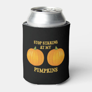 Porta-lata Pare de olhar para os meus Pumpkins