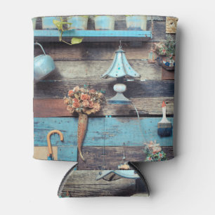 Porta-lata Parede de Madeira Vintage decorativa