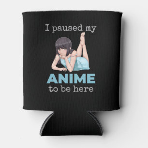 Porta-lata Parei Meu Anime Para Estar Aqui Animação Otaku J