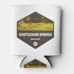 Porta-lata Parque Estadual de Primaveras Ichetucknee na Flóri