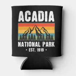 Porta-lata Parque Nacional Acadia, Maine Retro Vintage