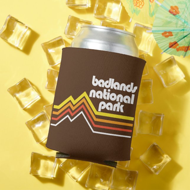 Porta-lata Parque Nacional Badlands (Verão in situ)