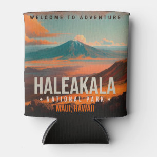 Porta-lata Parque Nacional de Haleakala Maui Hawaii Vintage