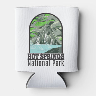 Porta-lata Parque Nacional dos Primaveras Quentes - Arkansas