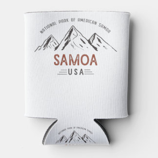 Porta-lata Parque Nacional Vintage de Samoa Americana