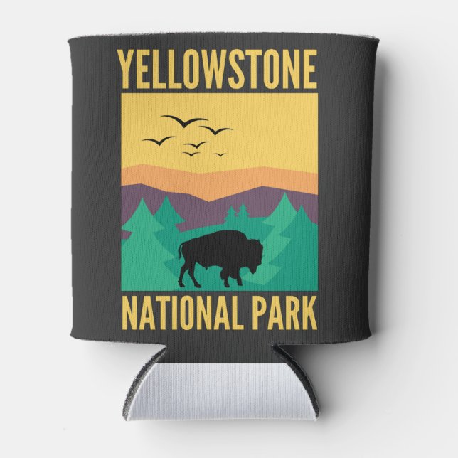 Porta-lata Parque Nacional Yellowstone (Frente)