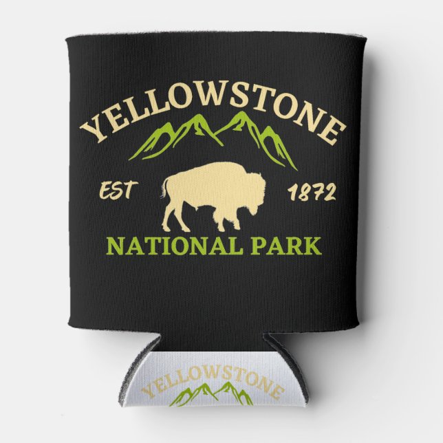 Porta-lata Parque Nacional Yellowstone (Frente)