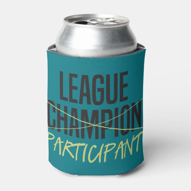 Porta-lata Participante da Liga de Futebol da Fantasy (Can Front)
