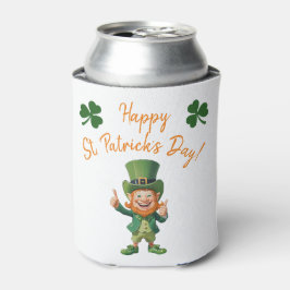 Porta-lata Partido Dia de São Patrício-Leprechaun