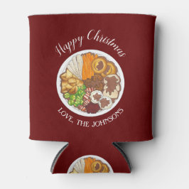 Porta-lata Partido Jante de Natal UK Comida Festiva Britânica
