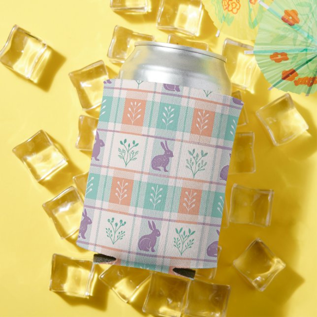 Porta-lata Páscoa da Xadrez verificada (Verão in situ)