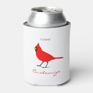 Porta-lata Pássaro cardinal vermelho Thunder_Cove