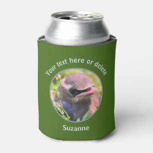 Porta-lata Pássaro de Waxwing Personalizado