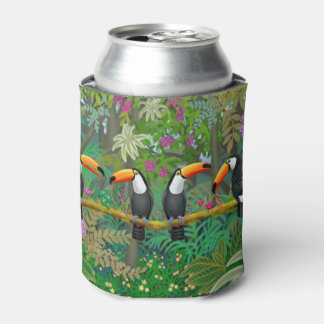Porta-lata Pássaros Tropicais Toco Toco Podem Resfriar