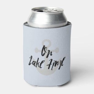 Porta-lata Passeio de Barco no Lago Verão