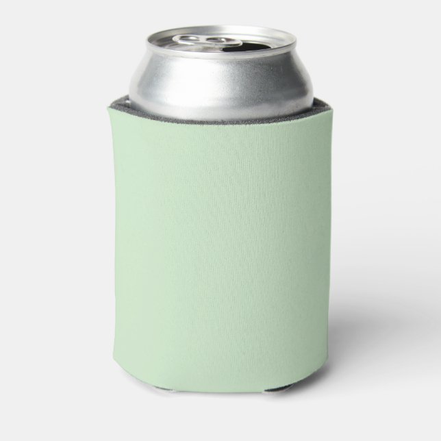 Porta-lata Pastel Pistachio - Cor Sólida | Clássico | Elegant (Can Back)